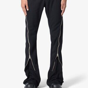 mnml D519 Zipper Flare Denim - Black Size 32Black / 32